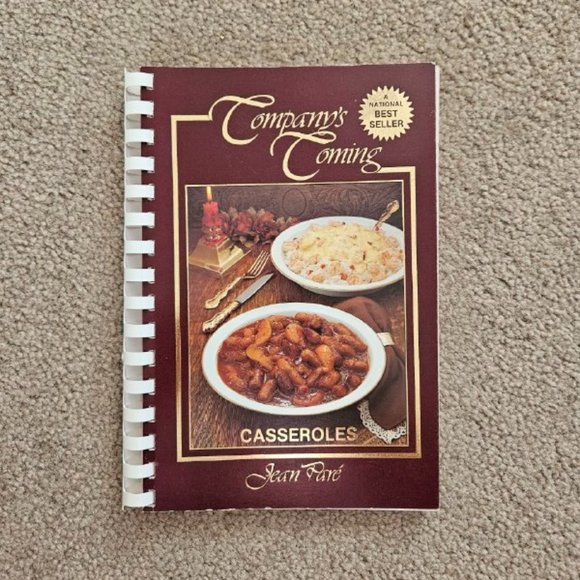 4/$25 Company's Coming Casseroles by Jane Pare - Plastic comb‎ - Vintage 1982 - Picture 1 of 5